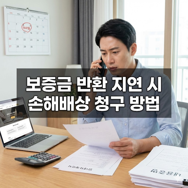 보증금 반환 지연 시 손해배상 청구 방법