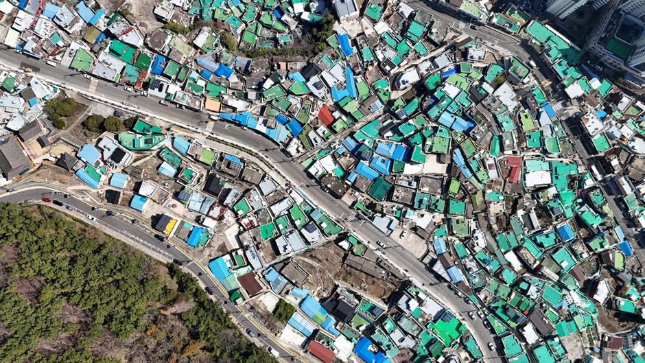 지방 주택담보대출 DSR 규제 완화 지역을 표시한 대한민국 지도.