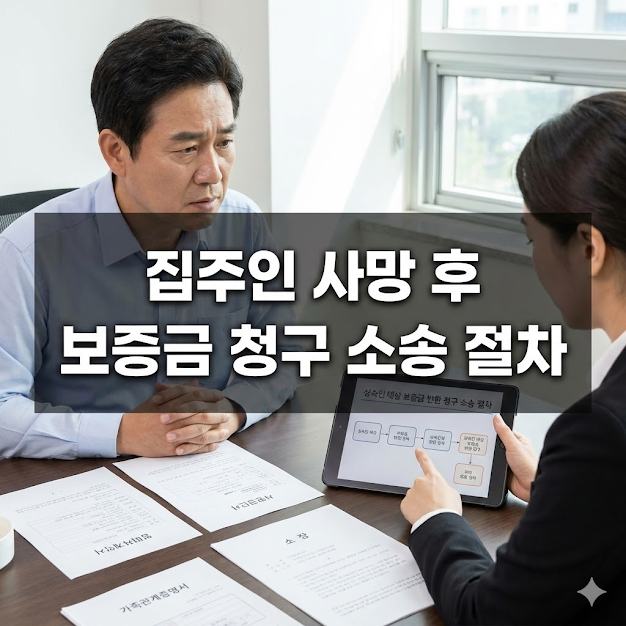 집주인 사망 후 보증금 청구 소송 절차